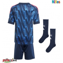 Camiseta Arsenal Visitante Equipación para niños 2025-26 manga corta (+ pantalones cortos)